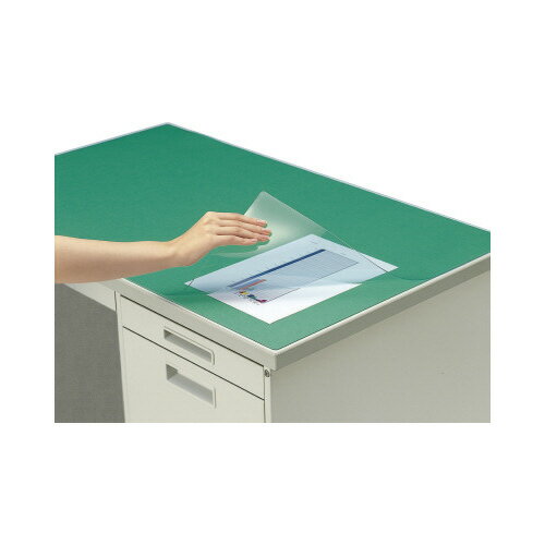 コクヨ デスクマット軟質塩ビ製下敷付 600×450mm