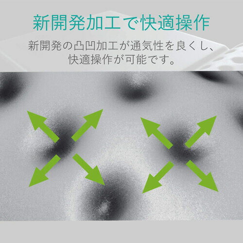 エレコム COMFY　マウスパッド（軽快）　ブラック