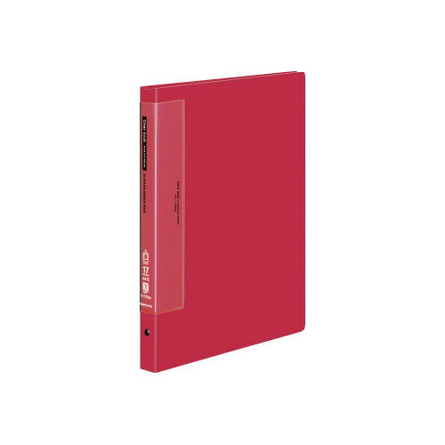 コクヨ クリヤーブック替紙式赤A4縦背幅27mm