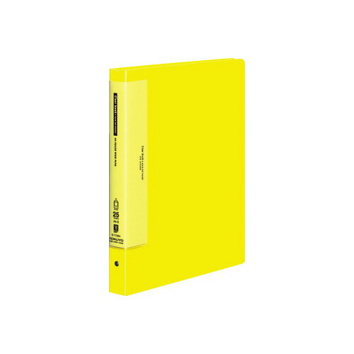 コクヨ クリヤーブック替紙式黄A4縦背幅33mm