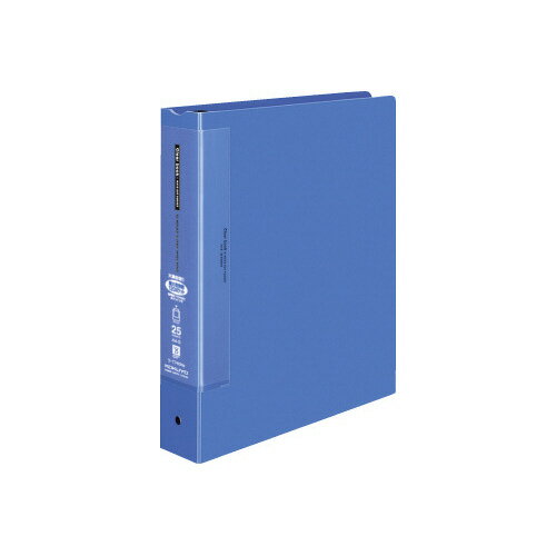 コクヨ クリヤーブック替紙式青A4縦背幅63mm