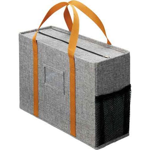 カウネット 「カウコレ」プレミアム ミーティングバッグノートPCサイズ 灰3個