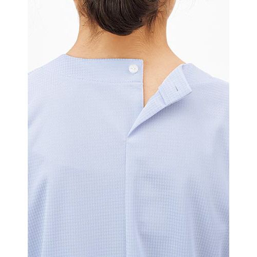 ボンマックス 七分袖ニット　BCK7105　ブルー　19号【取寄商品】