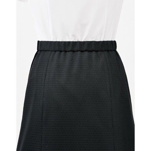 ボンマックス ロング丈プリーツスカートAS2331ブラック21号【取寄商品】