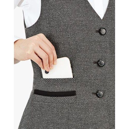 ボンマックス ベスト　AV1281　グレイ　17号【取寄商品】