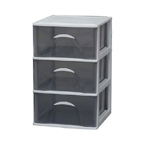 アイリスオーヤマ デスクチェスト 浅3段