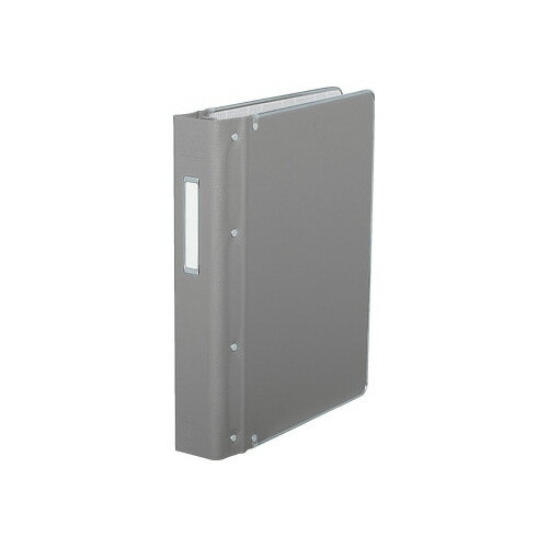 コクヨ バインダーMPビニール貼B5縦26穴200枚収容灰