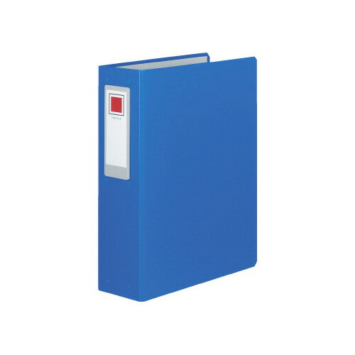 コクヨ チューブFロングボディ青A4縦背幅89mm2穴