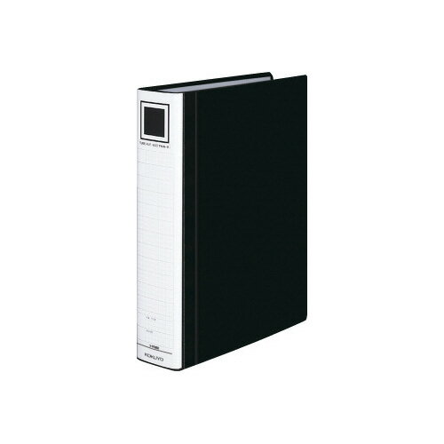 コクヨ チューブFエコツインR黒A4縦背幅65mm