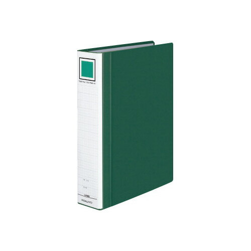 コクヨ チューブFエコツインR緑A4縦背幅65mm