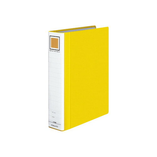 コクヨ チューブFエコツインR黄A4縦背幅65mm