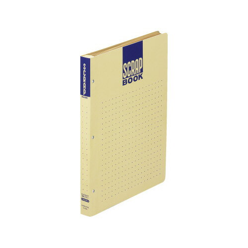 コクヨ スクラップブックD ドット入 綴込式 A4縦28枚