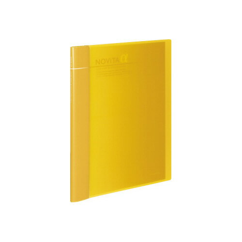 コクヨ クリヤーブックα<ノビータα>(追加式)黄