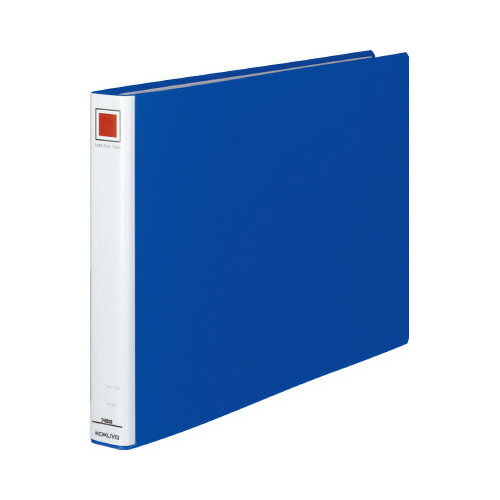 コクヨ チューブファイル<エコ>青A3横背幅45mm3冊