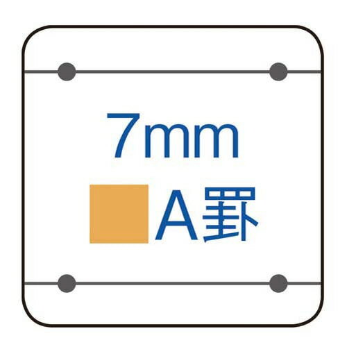 コクヨ キャンパスルーズリーフA4（ドット罫）A罫　50枚