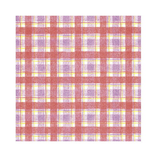 ササガワ 包装紙 タータンチェックR 半才判 50枚【取寄商品】