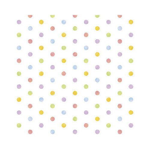 ササガワ 包装紙 カラフルドット 全判【取寄商品】