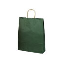 ササガワ 手提げバッグ 10Pエメラルド 大【取寄商品】