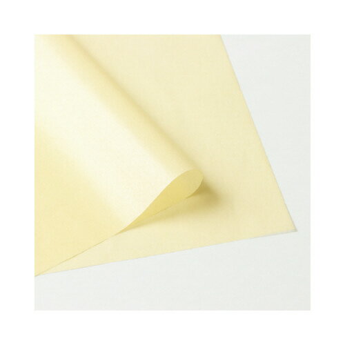 ササガワ 包装紙 薄葉紙 アイボリー 半才判【取寄商品】