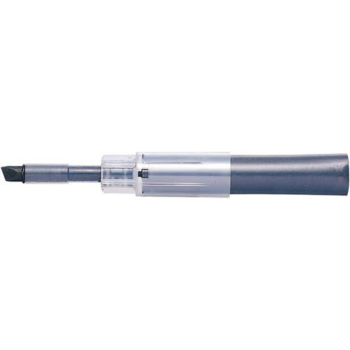 三菱鉛筆 ユニお知らセンサー 中字角芯用カートリッジ黒10本