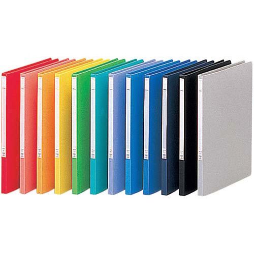 リヒトラブ パンチレスファイルA4 アカ