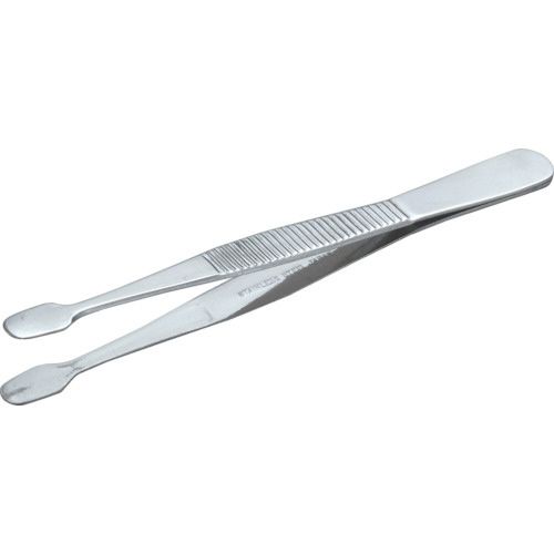 トラスコ中山 ステンレス製ピンセット120mm切手用