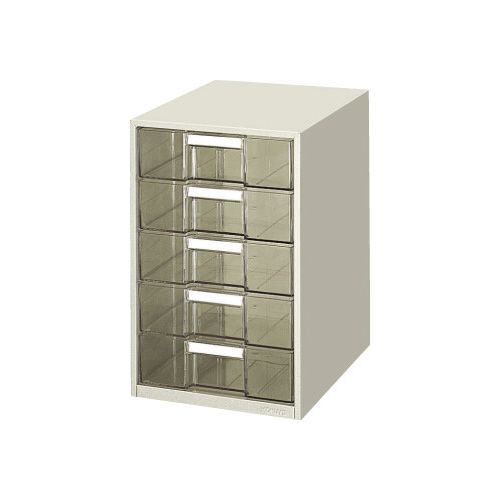 コクヨ レターケースプラスチック引出し A4 深型5段