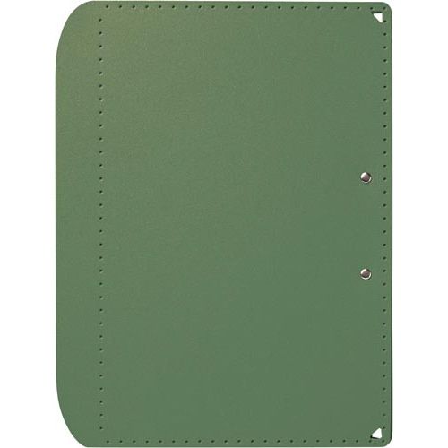 プラス A4サイズにおりたためるA3クリップボード+カーキ