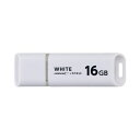 磁気研究所 USBメモリ キャップ式 16GB ホワイト
