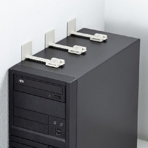 サンワサプライ 耐震ストッパー　L型　QL−58