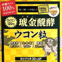 【たっぷり30日分!】クガニ 醗酵 ウコン粒 ウコン 30包 (ウコン 30包)