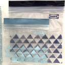 IKEA イケア ISTAD イースタード 袋 60枚入り プラスチック袋 フリーザーバッグ 透明袋 保存袋 70525655(袋nvb60)ジッパー バッグ ...