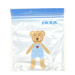 イケア IKEA ISTAD イースタード 袋 25枚入り プラスチック袋 フリーザーバッグ 透明袋 保存袋(袋クマ25)50513516