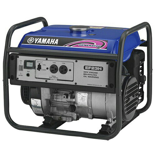 クーポン配布中/YAMAHA ヤマハ 発電機 2.0kVA 50Hz EF23H 100V タンク容量10L 4サイクルエンジン 高出力タイプ 停電 避難 災害 被災 防災 地震 震災 非常時 携帯 バーベキュー アウトドア キャンプ DIY 日曜大工 4997789235500