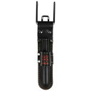 クーポン配布中/SK11 革製ヨセポンチハンマー差し ベルト幅48-60mm 牛本革 レザー ブラック SPD-KZ04 幅60×高さ270×奥行60mm 釘袋 腰袋 サック ツールサック 大工 電工 建築 小物入れ 工具袋 道具袋 工具差し 収納 おしゃれ かっこいい 4977292148085(4)