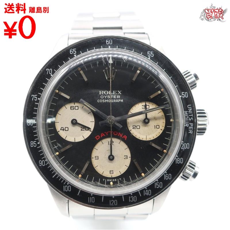 ロレックス ROLEX デイトナ 6263 ブラック SS プラスチック メンズ 純正箱 【正規品】【中古】 【買蔵】