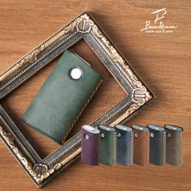 【ステッチが選べる】革ee Bandiera グローケース glo G001 G003 G004 シリーズ2 series 2 スリーブ カバー ロロマ レザー...