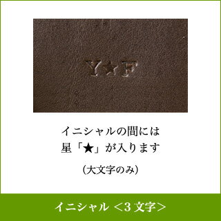 イニシャル<3文字>