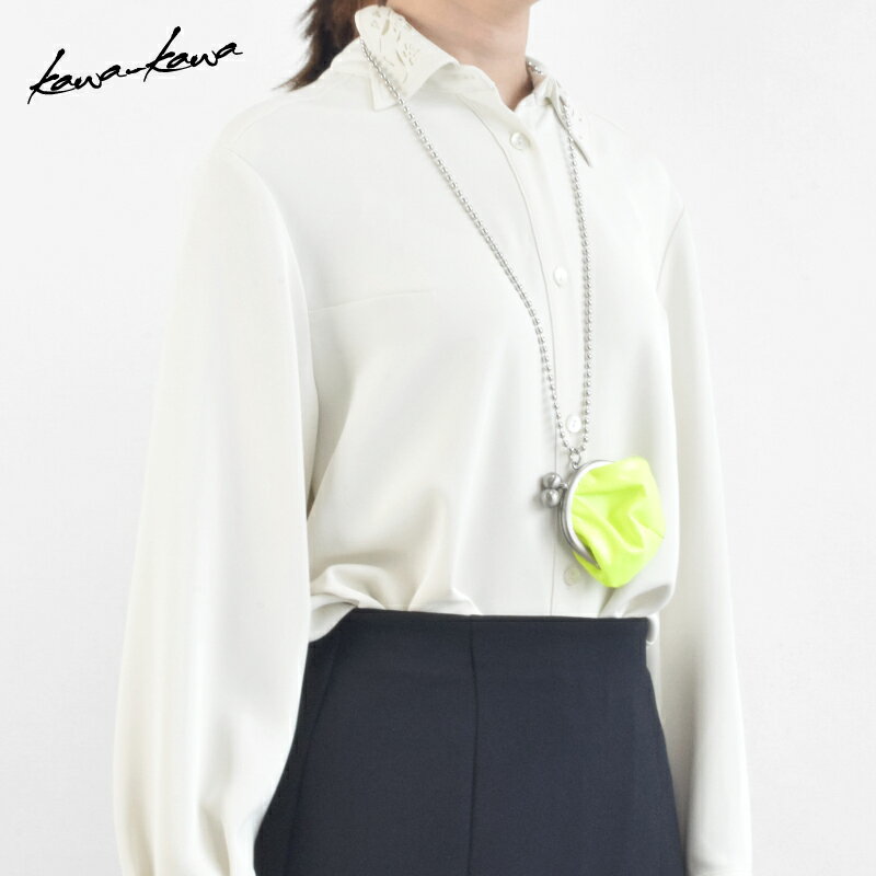 【kawa-kawa公式】 マルチケース バッグチャーム レディース がま口 本革 ネックレス 小銭入れ 財布 ギ..