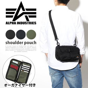 ALPHAアルファMA-1オーガナイザー付きショルダーポーチALPHAINDUSTRIESMA-1ALPHAバッグアルファバッグポーチショルダーバッグトラベル旅行バッグ