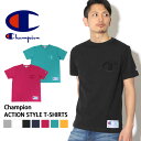 チャンピオン Champion tシャツ Tシャツ ビッグロゴ 刺繍 アクションスタイル Tシャツメンズ レディース トップス 半袖 Tシャツ tシャツ カットソー ブランド ビッグC 春夏 C3-M358 チャンピョン ユニセックス メール便