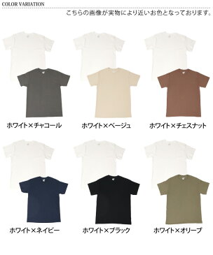 送料無料 Alore アローレ 2P パックTシャツ メンズ レディース トップス カットソー 無地 半袖 tシャツ 白 黒 レイヤード シンプル ユニセックス 大きいサイズ カジュアル 2枚セット 2枚組 コットン 綿 メール便