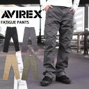 ＼本日店内SALE／ POINT 送料無料 AVIREX アヴィレックス ベーシック ファティーグパンツ カーゴパンツ 6126129 メンズ ボトムス 6ポケット パンツ ベイカーパンツ ロングパンツ ズボン 秋冬 おしゃれ かっこいい ブランド 大人