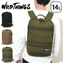 送料無料 WILDTHINGS ワイルドシングス 14L リュック WT-380-3002 メンズ リュックサック バックパック バッグ B4 大きめ 大容量 ...