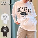 サイドスリットロゴプリント5分袖ワイドカットソー レディース Tシャツ 薄手 半袖 夏 コットン 綿 ゆったり カジュアル ロゴT 普段着 ティーシャツ 韓国ファッション ストリート ダンス クルーネック 丸首