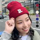 \本日店内EVENT/ 送料無料 Rロゴ ワッペン ベーシック リブニット ビーニー 選べる7カラー ニット帽 リブ ニットキャップ 帽子 レディース メンズ ...