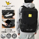 \本日店内EVENT/ 送料無料 ART BY MARK GONZALES マークゴンザレス ボックス型バックパック 2H9-62139 メンズ リュック ブラ...