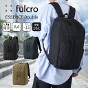 \本日店内EVENT/ 送料無料 fulcro フルクロ ESSENCE エッセンス Double ダブルハンドル A4 撥水 バックパック fma-0006 ...