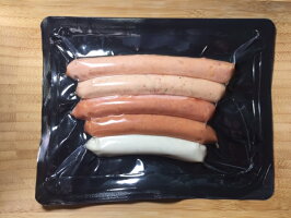 5色ソーセイジ業務用冷凍100g×25個セット
