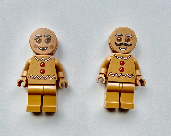 レゴ クリスマス ジンジャーブレッドマン 男女セット ミニフィギュア LEGO Gingerbread Man
